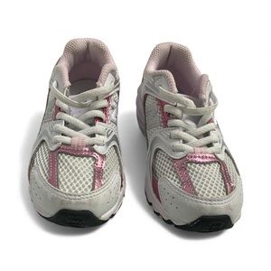 New Balance Kids Sneakers in Pink and White